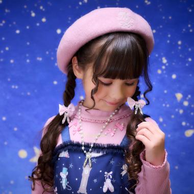 ワンポイントロゴ刺しゅう　バスクベレー