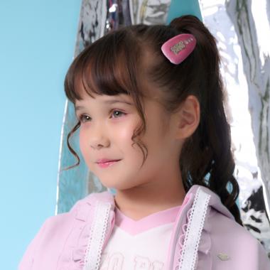 メゾピアノロゴつき　ヘアクリップ