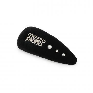 メゾピアノロゴつき　ヘアクリップ