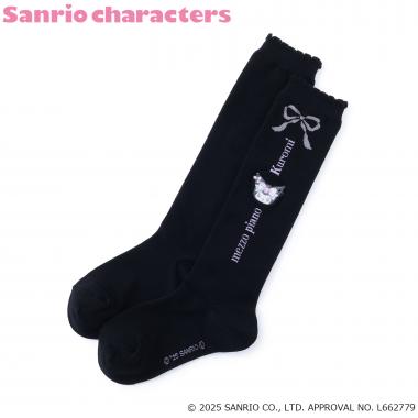 【マイメロディ/クロミ】ロゴ　ハイソックス