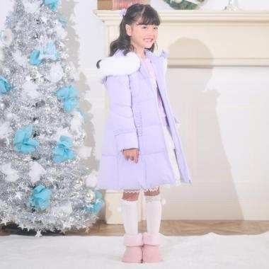 チャームつき　ロングダウン