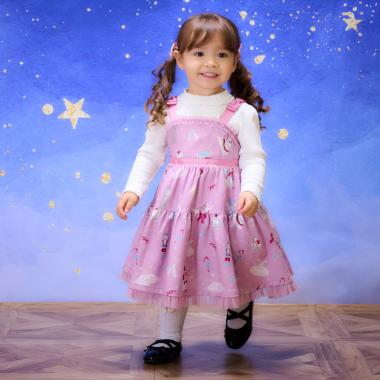 くるみ割り人形柄キャミワンピース