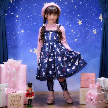 くるみ割り人形柄キャミワンピース