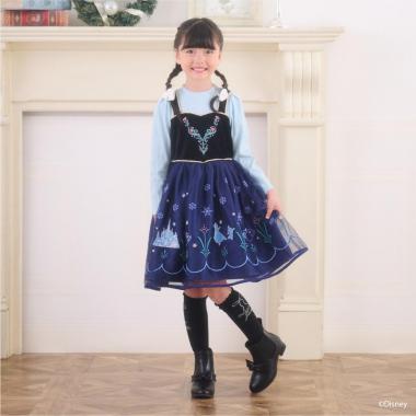 【アナと雪の女王】アナ/なりきりワンピース