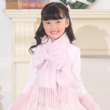 リボンモチーフ　マフラー