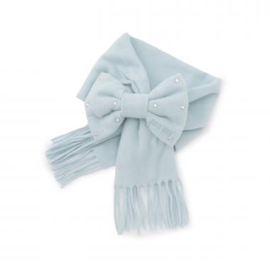 リボンモチーフ　マフラー