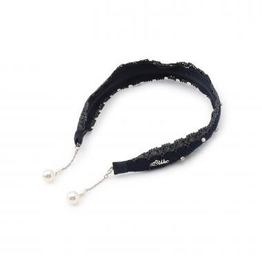 ラメレース　カチューシャ