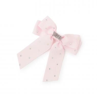 キラキラリボン　ヘアクリップ