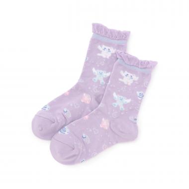 マジカル柄　クルーソックス