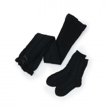 ケーブルレギンス＆ソックスセット