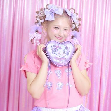 【しなこちゃん】推し活ハートポシェット
