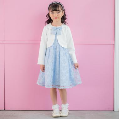 アンサンブル風　ドッキングワンピース