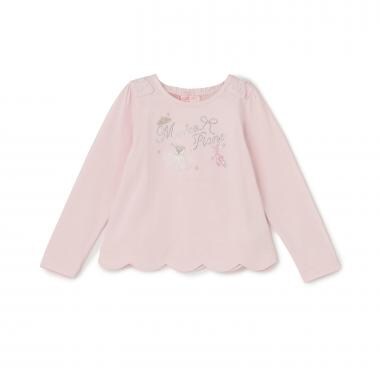 バレリーナロゴ　長袖Tシャツ