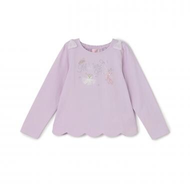 バレリーナロゴ　長袖Tシャツ