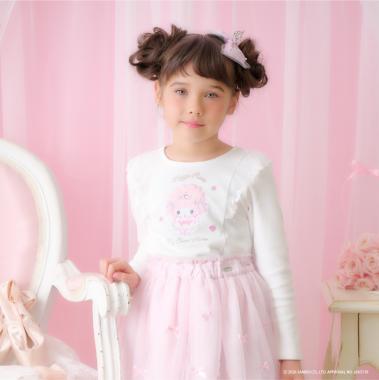 【マイメロディ/マイスウィートピアノ】長袖Tシャツ