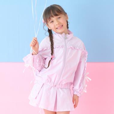 フリルリボンライン　ブルゾン