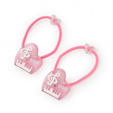 ピアノ　ヘアポニー2個セット【日本製】