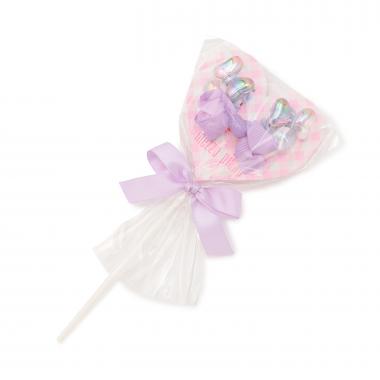 キャンディラッピング　リボン　ヘアアクセサリーセット