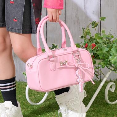 チャーム付　2wayショルダーバッグ