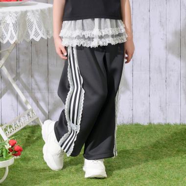 レイヤード　レーススカート