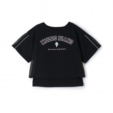 メッシュ切替Tシャツ　＆タンクトップセット