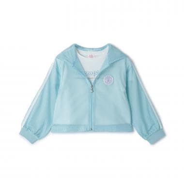 メッシュZIPパーカ　＆肩開きTシャツセット