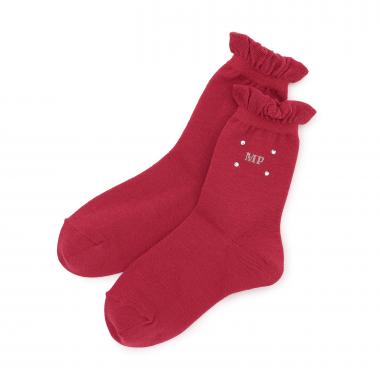 ラインストーン　ソックス