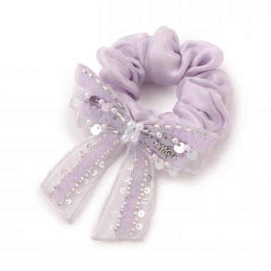 キラキラリボン　シュシュ