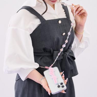 ロングビーズストラップ