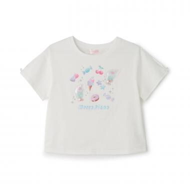 【7月29日販売開始】ちゅるかわシール　半袖Tシャツ【接触冷感】