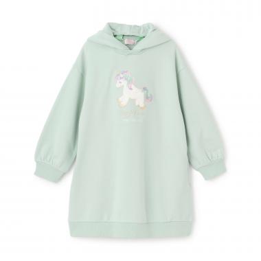 【人気商品再入荷】【直営店で取り扱い無し】どうぶつモチーフ　パーカワンピース