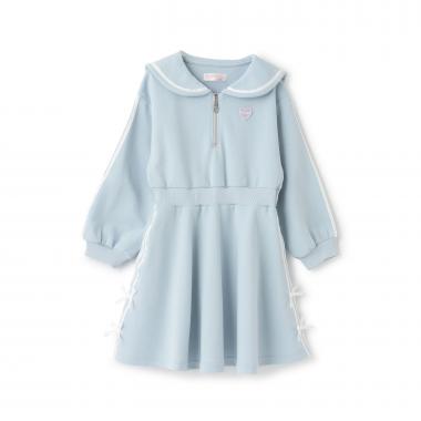 【人気商品再入荷】【直営店で取り扱い無し】リボンライン　セーラーワンピース