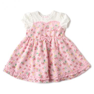 ドッキングイチゴレースワンピース