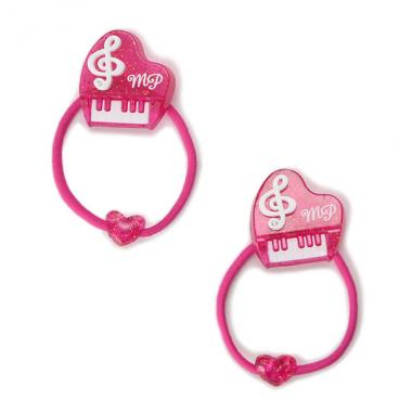 ラメピアノ ヘアポニー2個セット