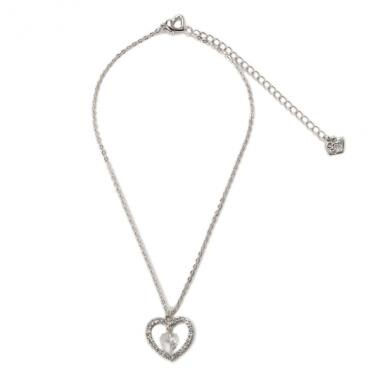 キラキラハートネックレス