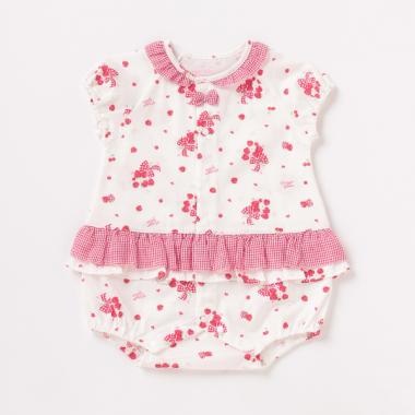 苺ブーケロンパース