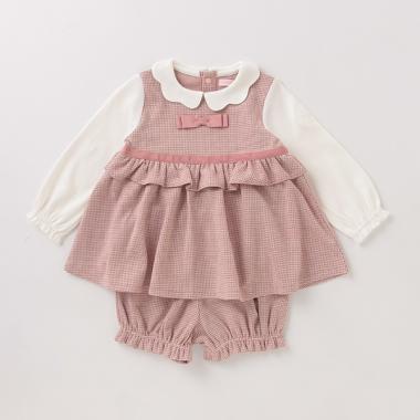 【人気商品再入荷】【直営店で取り扱い無し】 千鳥格子フリルスーツ