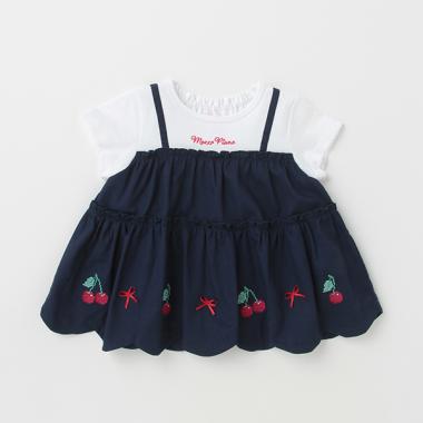 【人気商品再入荷】【直営店で取り扱い無し】チェリースカラップTシャツ