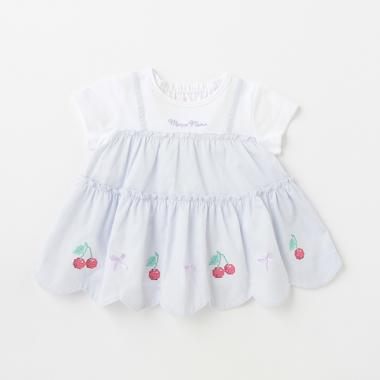 【人気商品再入荷】【直営店で取り扱い無し】チェリースカラップTシャツ