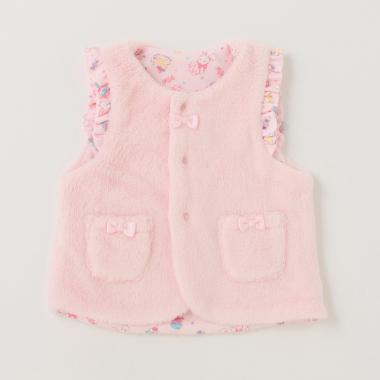 【人気商品再入荷】【直営店で取り扱い無し】ウサギ柄リバーシブルベスト