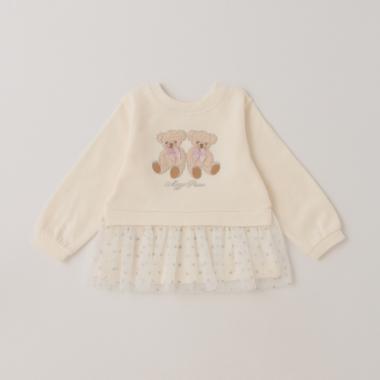 【人気商品再入荷】【直営店で取り扱い無し】リトルツインベア　ドッキングチュニック