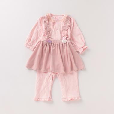 コーデュロイエプロン×カバーオールセット