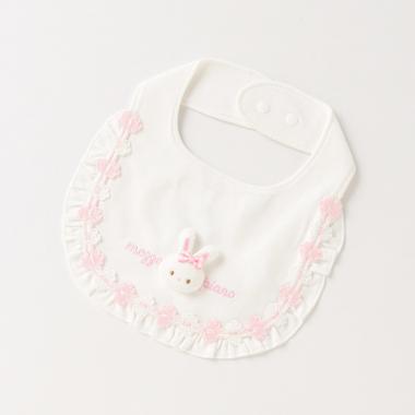 ウサギマスコットつき花レーススタイ