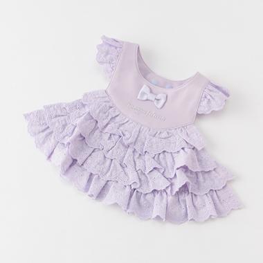 綿レースフリルスタイ