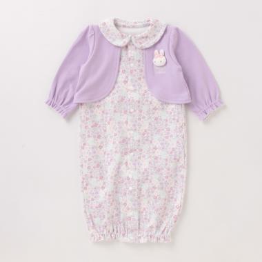 ウサギマスコットつき2wayオール