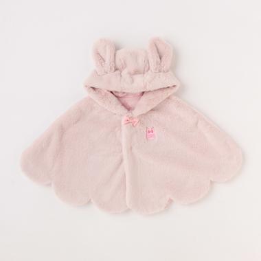 動物フェイクファーケープ