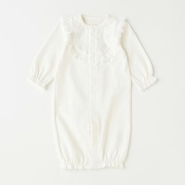 花モチーフつき2wayオール