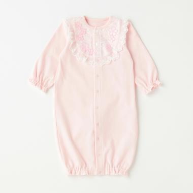 花モチーフつき2wayオール