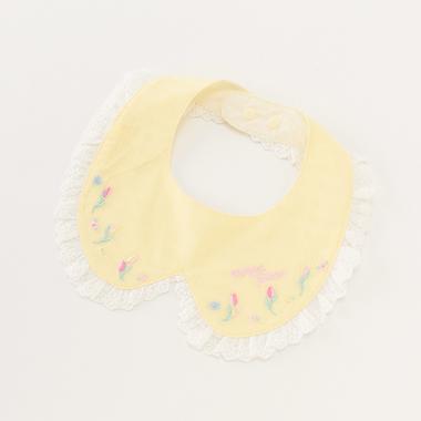 チューリップ刺しゅう衿風スタイ