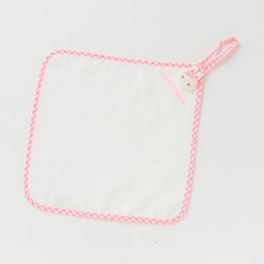 ウサギマスコットつきタオル【日本製】